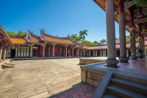 Taipei Konfuciusz Templom Ellen Kék Taipei Tajvan — Stock Fotó