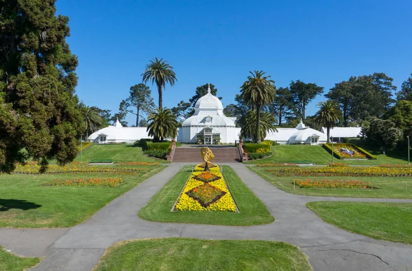 Wintergarten Der Blumen Golden Gate Park San Francisco Kalifornien — Stockfoto