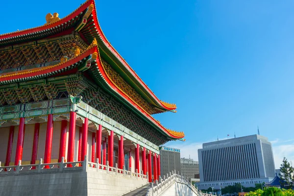 Dagsutsikt Över National Concert Hall Chiang Kai Shek Memorial Hall — Stockfoto