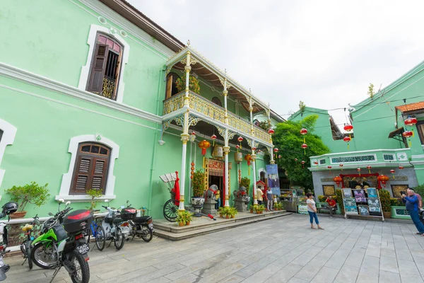 Vue Extérieure Manoir Pinang Peranakan Penang Malaisie — Photo