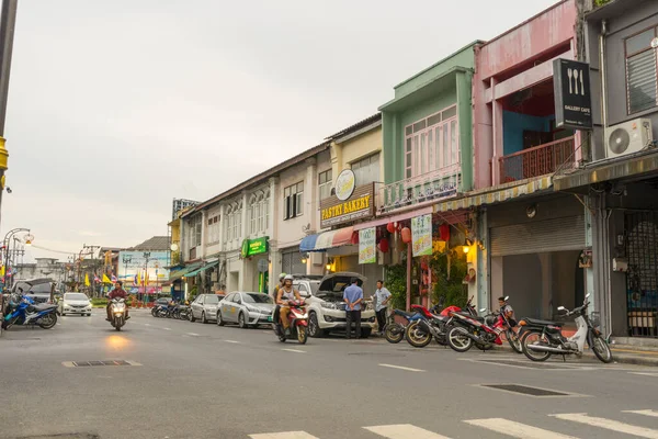 Phuket Thaiföld Július 2018 Street View Old Building Old Town — Stock Fotó