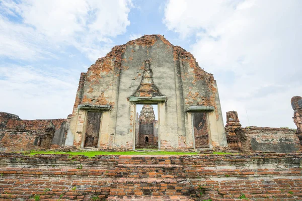 Ruiny Wat Phra Mahathat Lopburi Tajlandia — Zdjęcie stockowe