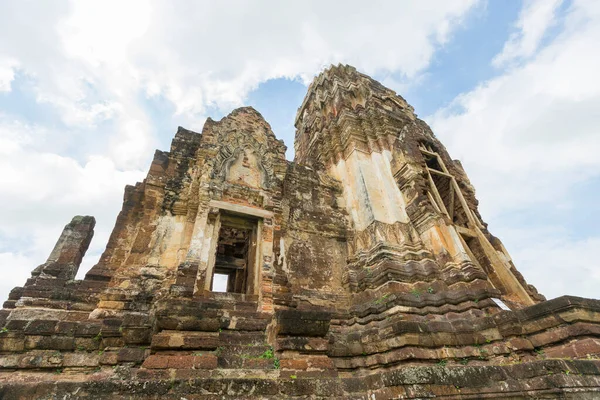 Ruin Wat Phra Mahathat Στο Lopburi Ταϊλάνδη — Φωτογραφία Αρχείου