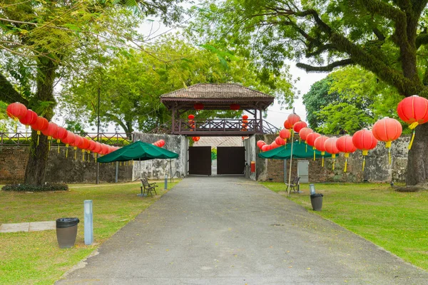 Entrée Fort Cornwallis Georgetown Penang Malaisie — Photo