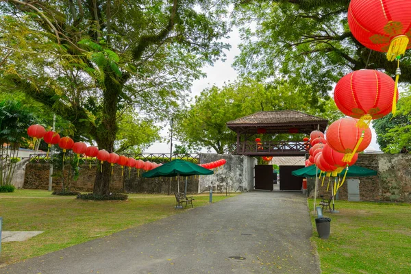 Entrée Fort Cornwallis Georgetown Penang Malaisie — Photo