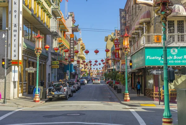 San Francisco États Unis Avril 2018 Vue Sur Rue Chinatown — Photo