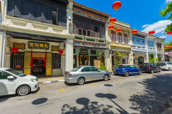 Vista Rua Frente Museu Sun Yat Sen Penang Penang Malásia — Fotografia de Stock