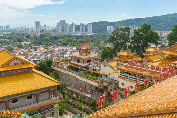 Beautiful Kek Lok Temple Blue Sky Penang Island Malaysia — Stock Photo, Image