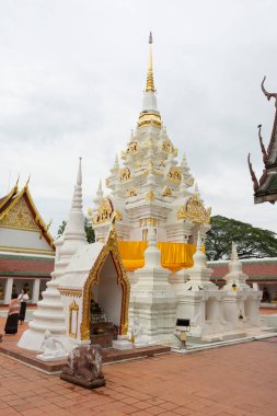 Wat Phra Borommathat Chaiya Chaiya, Surat Thani, Tayland.
