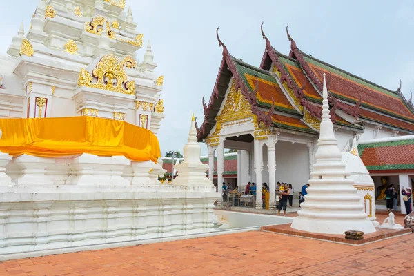 Wat Phra Borommathat Chaiya Chaiya Surat Thani Thaïlande — Photo