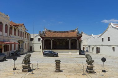 Penang, Malezya 'daki Leong San Tong Khoo Kongsi klanının dış görünüşü