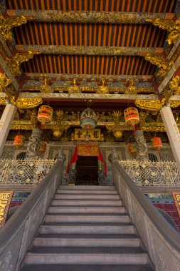 Penang, Malezya 'daki Leong San Tong Khoo Kongsi klanının dış görünüşü