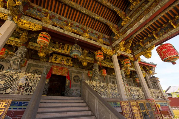 Penang, Malezya 'daki Leong San Tong Khoo Kongsi klanının dış görünüşü