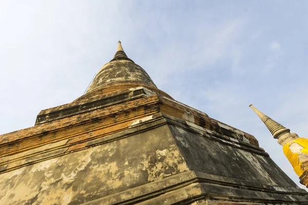 Wat Yai Chaimongkol Στην Ayutthaya Ταϊλάνδη — Φωτογραφία Αρχείου