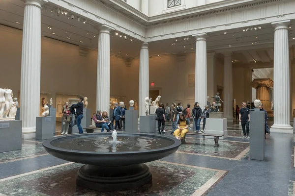 New York Usa April 2018 Interieur Uitzicht Metropolitan Museum New — Stockfoto