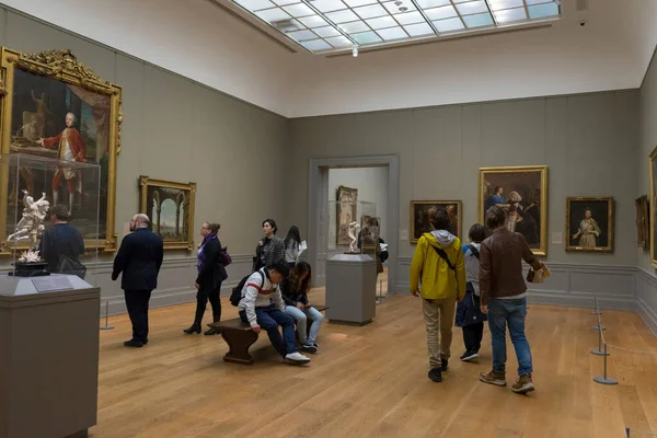 New York Usa April 2018 Interior View Metropolitan Museum New — Stock Photo, Image