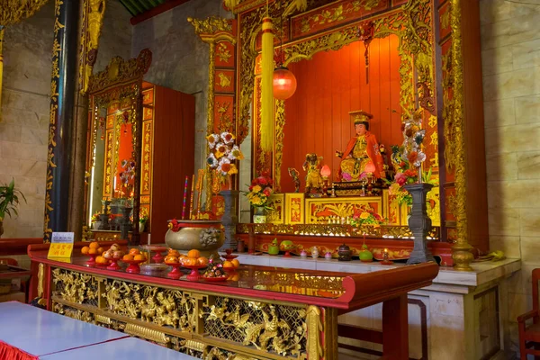 Gyönyörű Kilátás Nyílik Thean Hou Templom Penang Malajzia — Stock Fotó