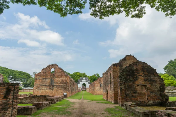 Δώδεκα Βασιλικά Κτίρια Αποθήκευσης Στο Phra Narai Ratchaniwet Παλάτι Του — Φωτογραφία Αρχείου