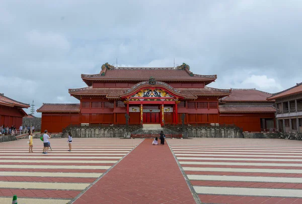 Japonya Nın Naha Okinawa Kentindeki Shuri Şatosu Seyahat — Stok fotoğraf