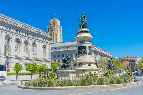 Day View Pioneer Monument San Francisco California Usa — Stock Photo, Image