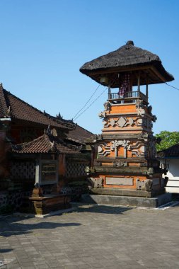 Tayland 'daki antik tapınağın mimarisi.