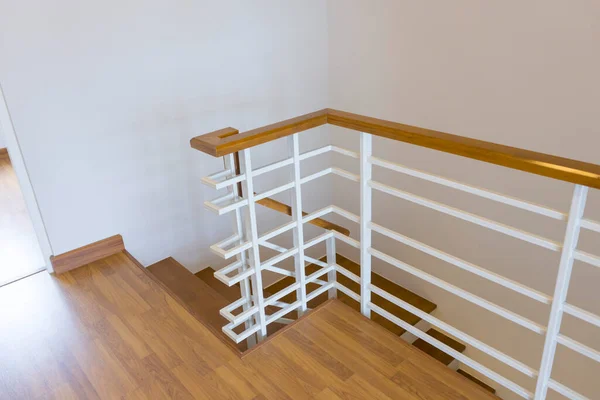 Moderne Holztreppe Innentreppen Aus Holz Treppe Nach Unten — Stockfoto