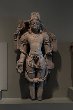 Müzedeki Budist heykelciliği kapat.