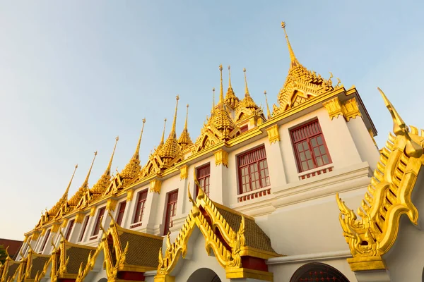 Loha Prasat Après Rénovation Temple Wat Ratchanatdaram Woravihara Bangkok Thaïlande — Photo