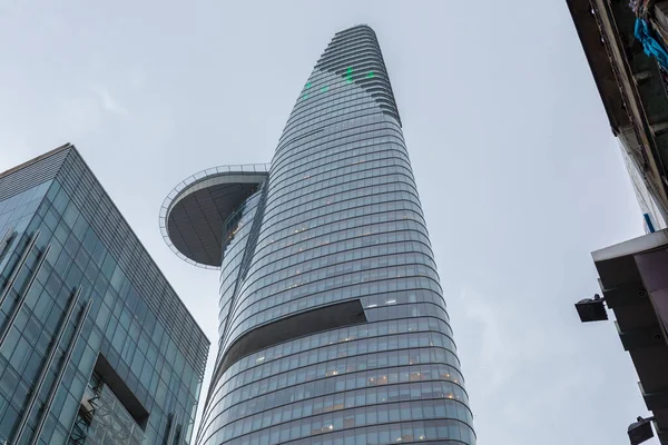 Widok Nowoczesne Wieżowce Bitexco Financial Tower Chi Minh City Wietnam — Zdjęcie stockowe