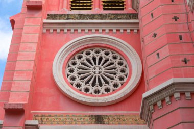 Şehrin katedralinin manzarası