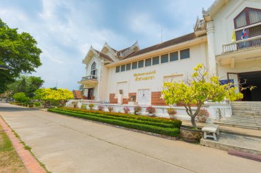 Ayutthaya, Tayland - 2 Nisan 2019: Chao Sam Phraya Ulusal Müzesi 2 Nisan 2019.