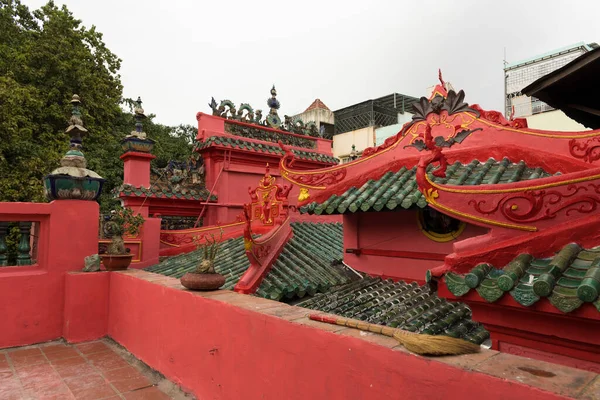 Red Roof Jade Emperor Pagoda Phuoc Hai Temple Chi Minh — Stock Photo, Image
