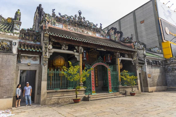 Chi Minh Vietnam Octubre 2019 Vista Exterior Del Templo Chua — Foto de Stock