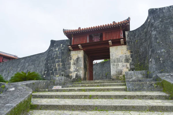 Okinawa Japonsko Června 2019 Hrad Shuri Světovým Dědictvím Naha Okinawa — Stock fotografie