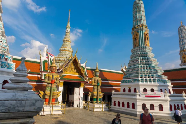 Vue Ancien Temple Bangkok Thaïlande — Photo
