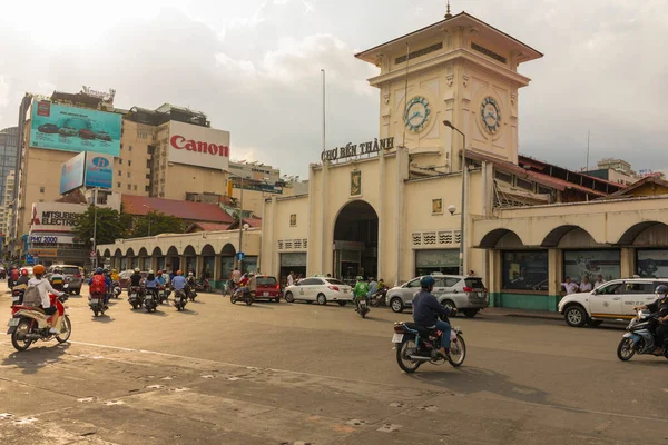 Chi Minh Vietnam Október 2019 Cho Ben Thanh Vagy Ben — Stock Fotó