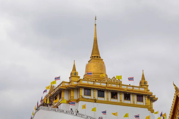 Bangkok Thaïlande Nov 2019 Vue Golden Mountain Temple Wat Saket — Photo