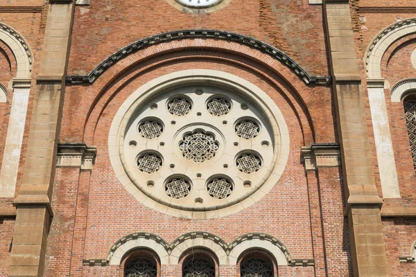 Cattedrale Notre Dame Con Cielo Blu Chi Minh City Vietnam — Foto Stock