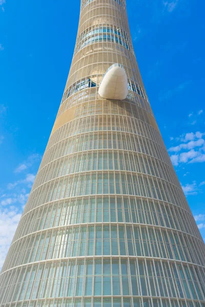 Doha Qatar November 2019 Aspire Tower Nicknamed Torch Doha Located — Stock Photo, Image