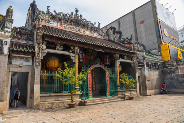 Chi Minh Vietnam Octubre 2019 Vista Exterior Del Templo Chua — Foto de Stock
