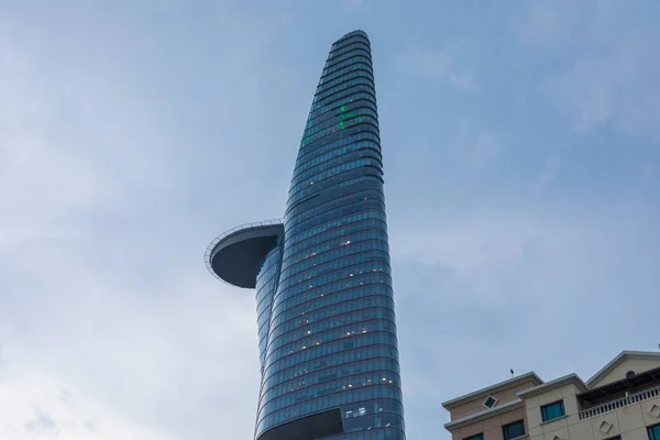 View Modern High Rise Buildings Bitexco Financial Tower Chi Minh — Stock Photo, Image