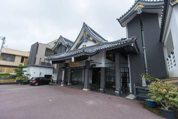 Okinawa Japón Junio 2019 Hermosa Arquitectura Del Templo Banshoin Naha —  Fotos de Stock