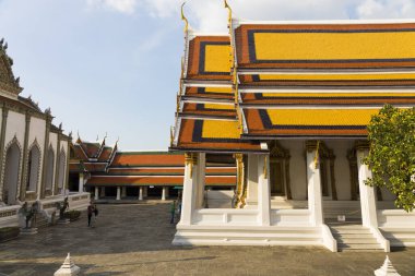 Tayland 'daki tapınak, Budist tapınağı manzarası 