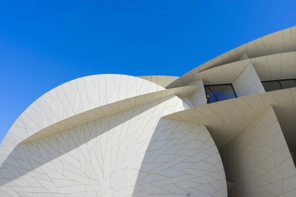 Доха Катар Ноября 2019 Года Прекрасный Вид Национальный Музей Катара — стоковое фото
