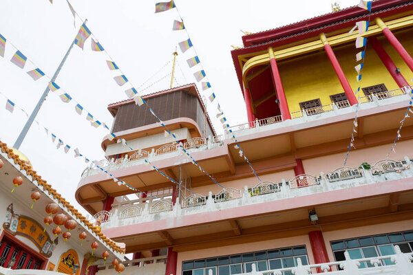 Хатьяй, Таиланд - 03 ноября 2018 года: Храм Чуа Хань Тхо в Хатьяй, Таиланд, 03 ноября 2018 года.