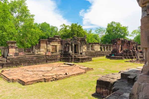 Vista Del Parque Histórico Prasat Phanom Wan Nakhon Ratchasima Tailandia — Foto de Stock