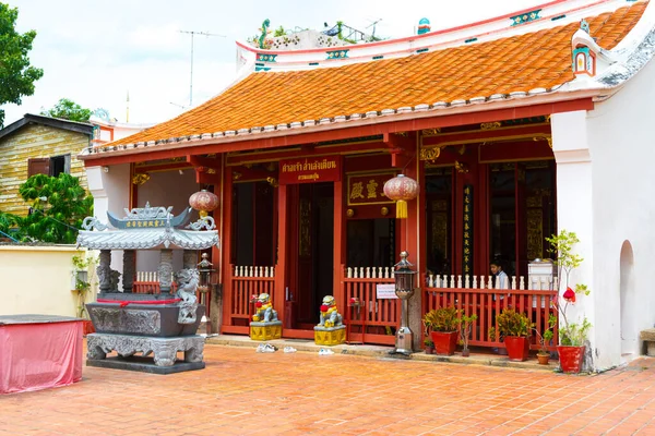 Songkhla Tailândia Outubro 2020 Vista Exterior Santuário Chao Pho Kuan — Fotografia de Stock