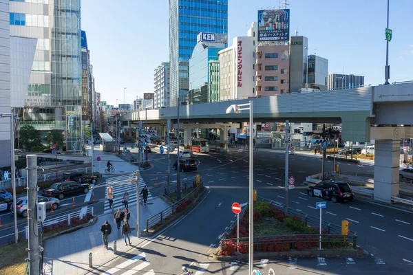 Hermosa Vista Las Calles Tokio Japón —  Fotos de Stock