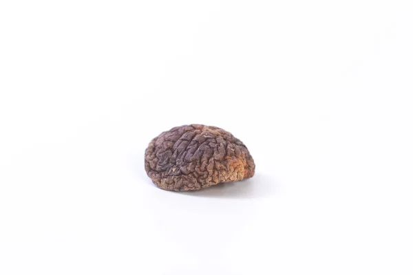 Getrockneter Shiitake Pilz Auf Weißem Hintergrund — Stockfoto