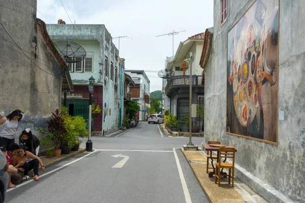 Songkhla Thailand Oktober 2020 Het Prachtige Oude Gebouw Aan Nang — Stockfoto